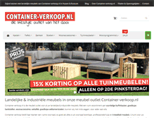 Tablet Screenshot of container-verkoop.nl